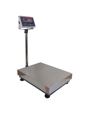 IBEX EA4560 Topkwaliteit RVS Vloerweegschaal 300kg x 50g